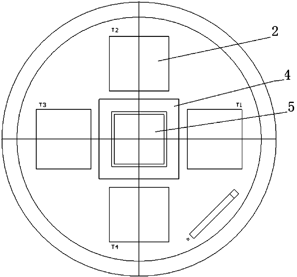 Solar photovoltaic two-dimensional brake tracking control system