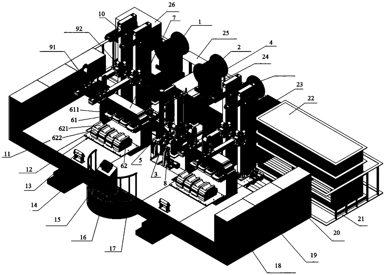 Anode steel claw welding system