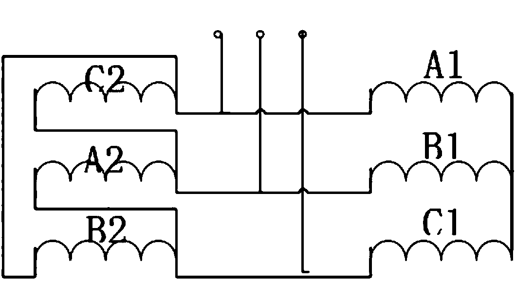 Current harmonic injection type vernier reluctance motor and system