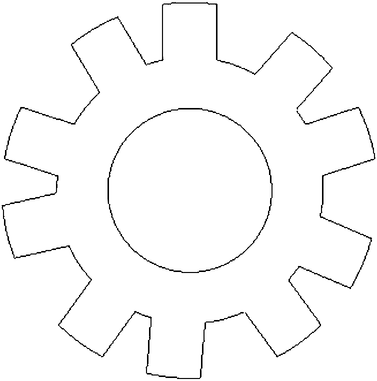 Current harmonic injection type vernier reluctance motor and system