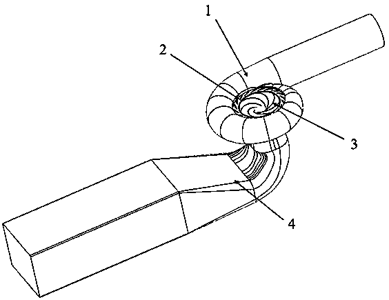 Volute type centrifugal pump with movable guide vane