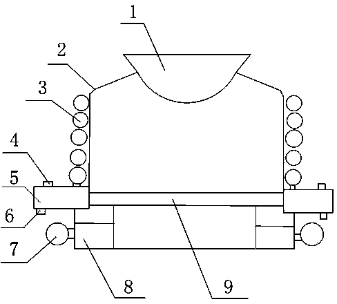 Multifunctional heating furnace for logistics department of hospital