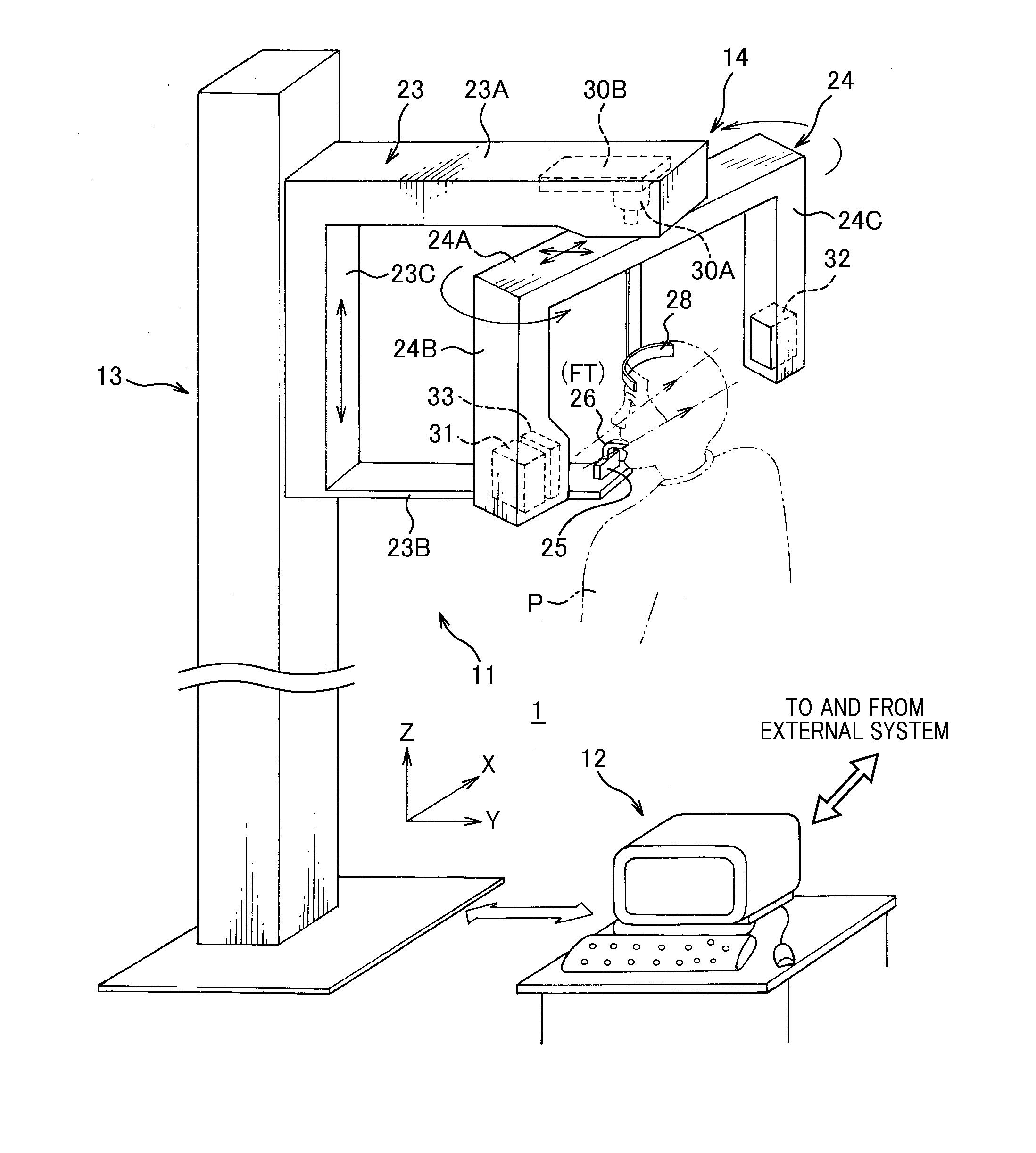 Radiation imaging apparatus and imaging method using radiation