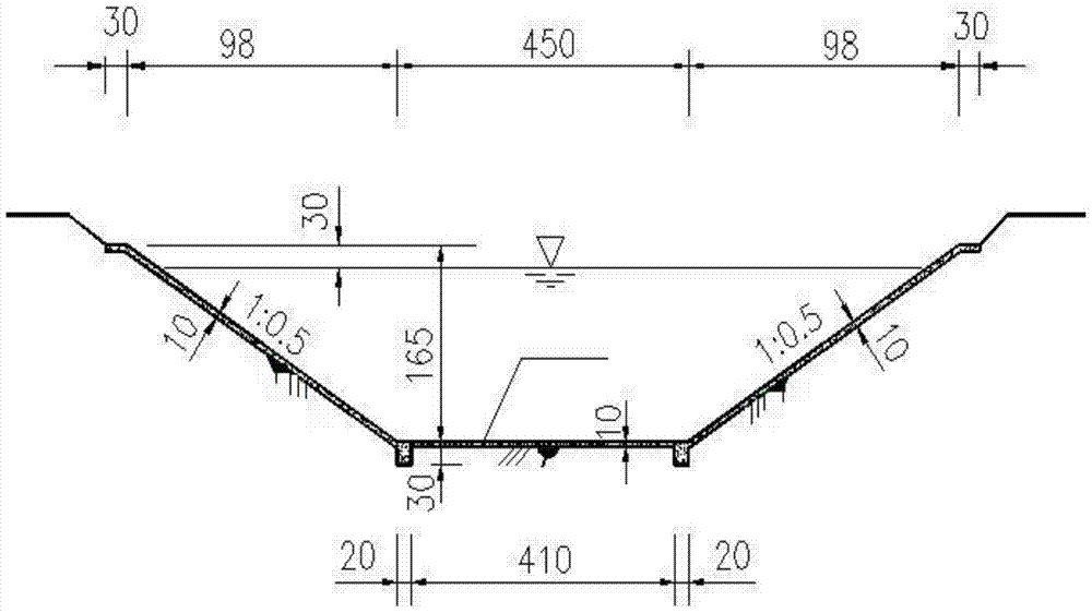 Canal slope cast-in-place concrete composite additive and preparation method thereof