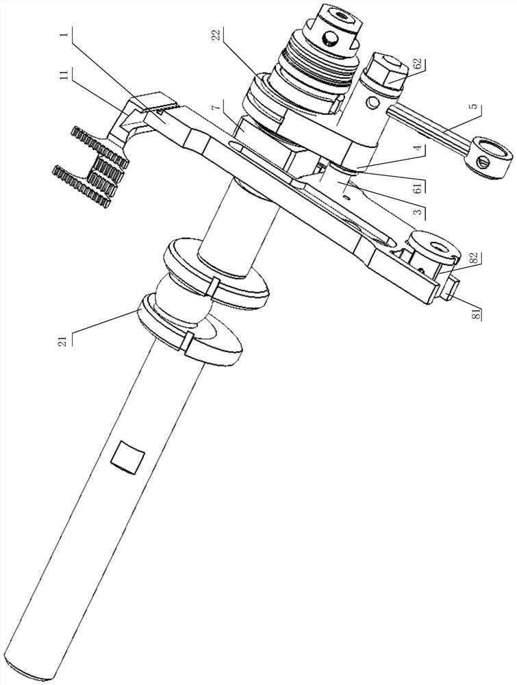 A kind of sewing machine and its feeding mechanism