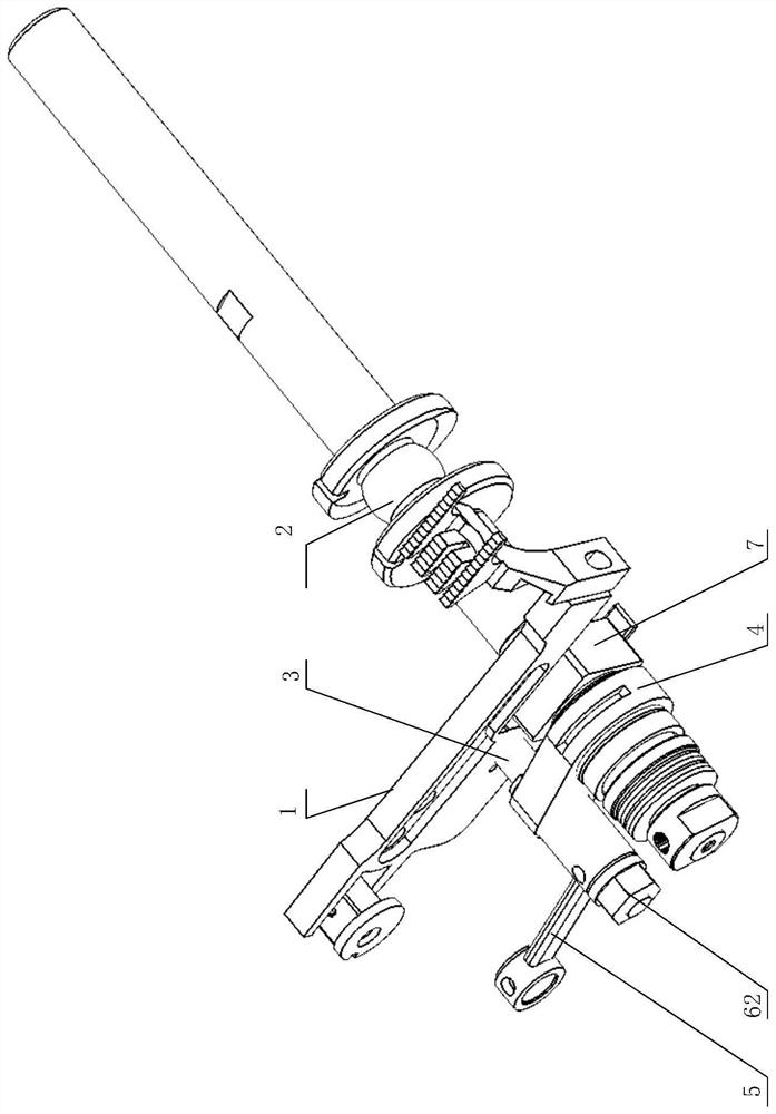 A kind of sewing machine and its feeding mechanism