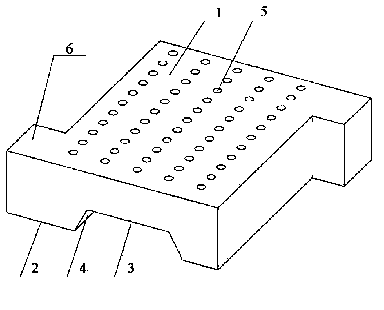 Novel water-permeable brick