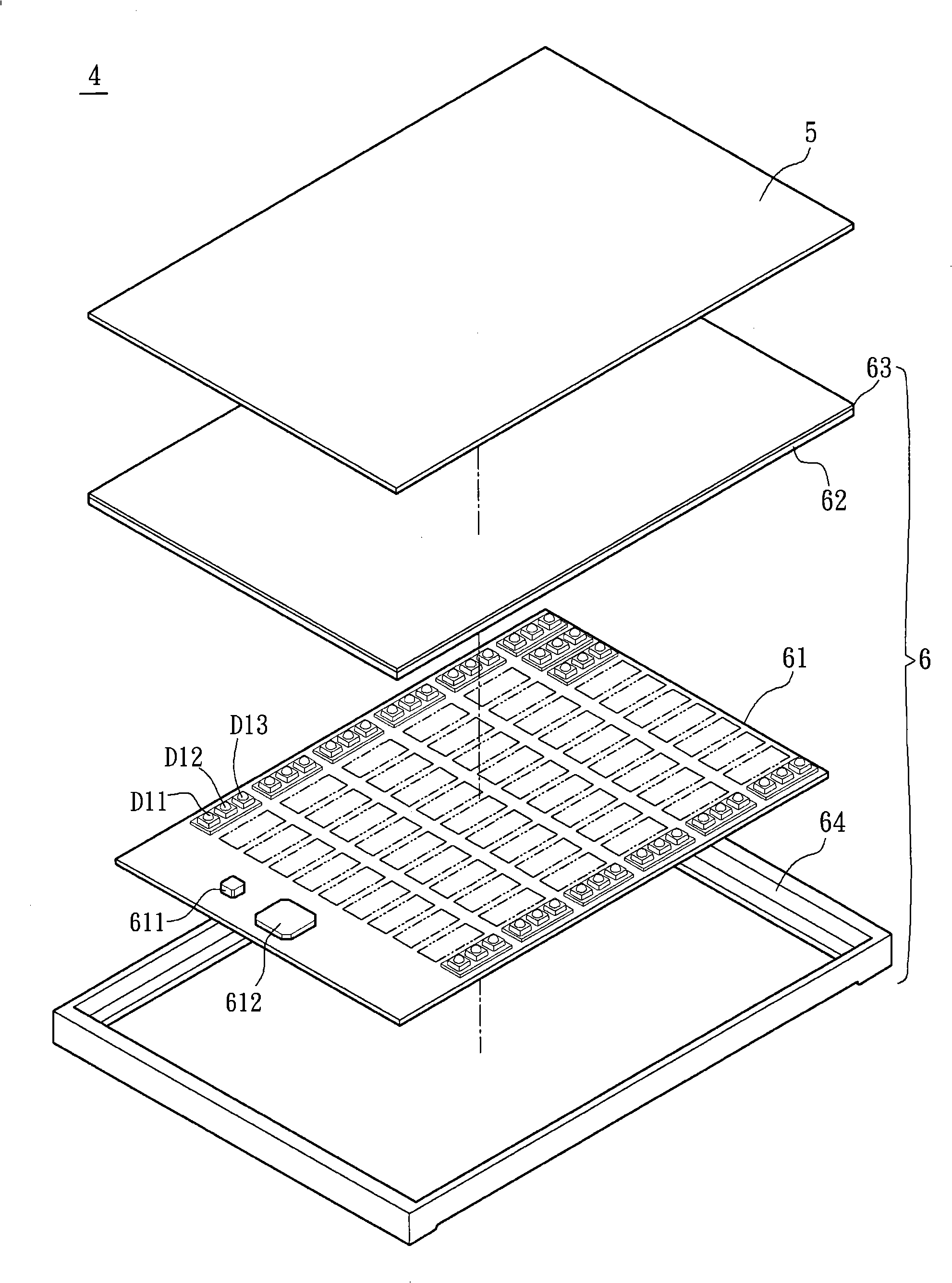 LCD device, backlight module unit and control method of backlight module unit