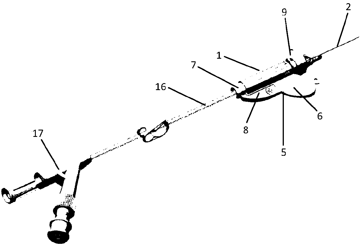 Safe medical trocar allowing releasing of withdrawing member