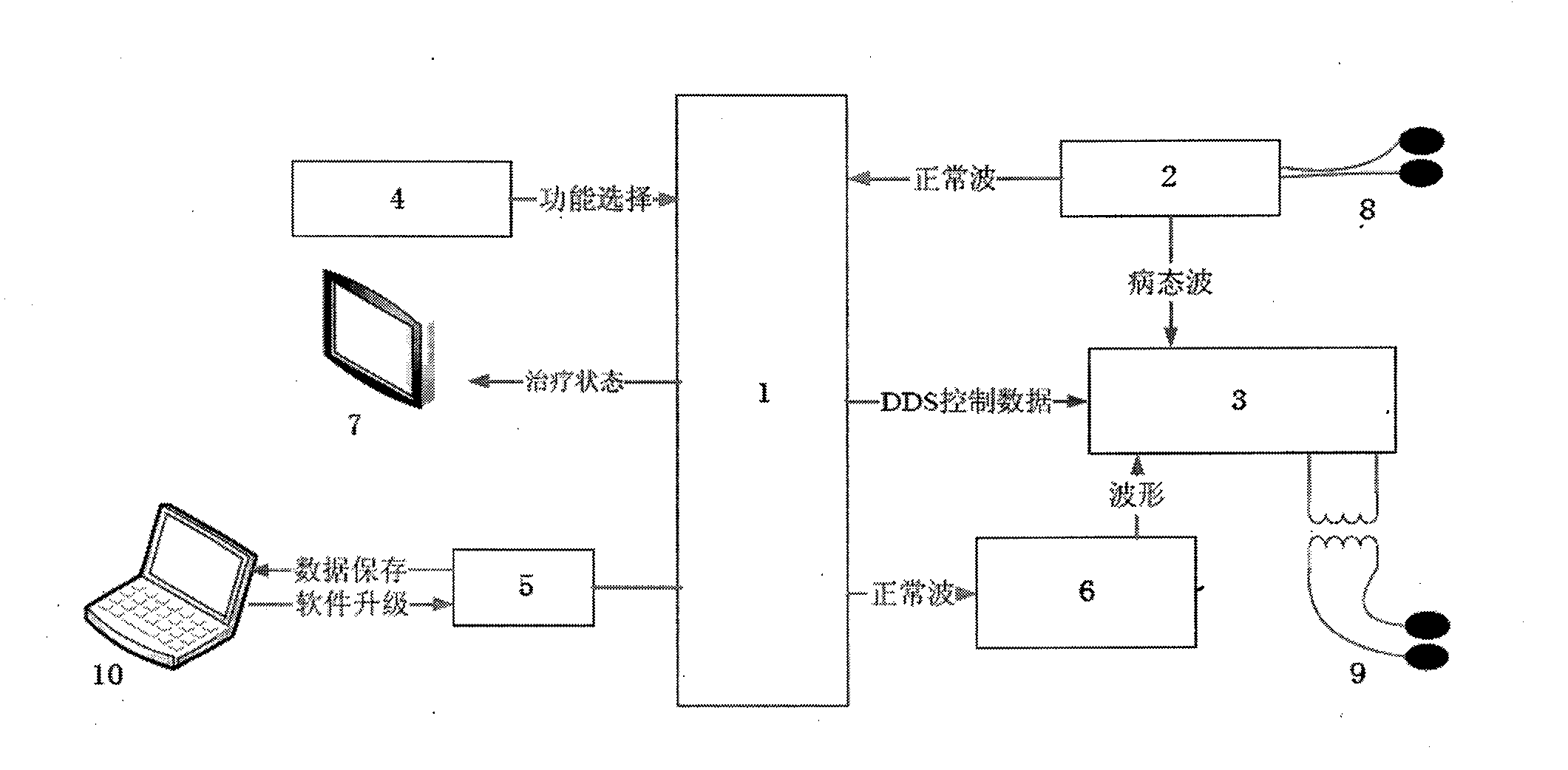 Drug-detoxifying apparatus based on brain wave biofeedback