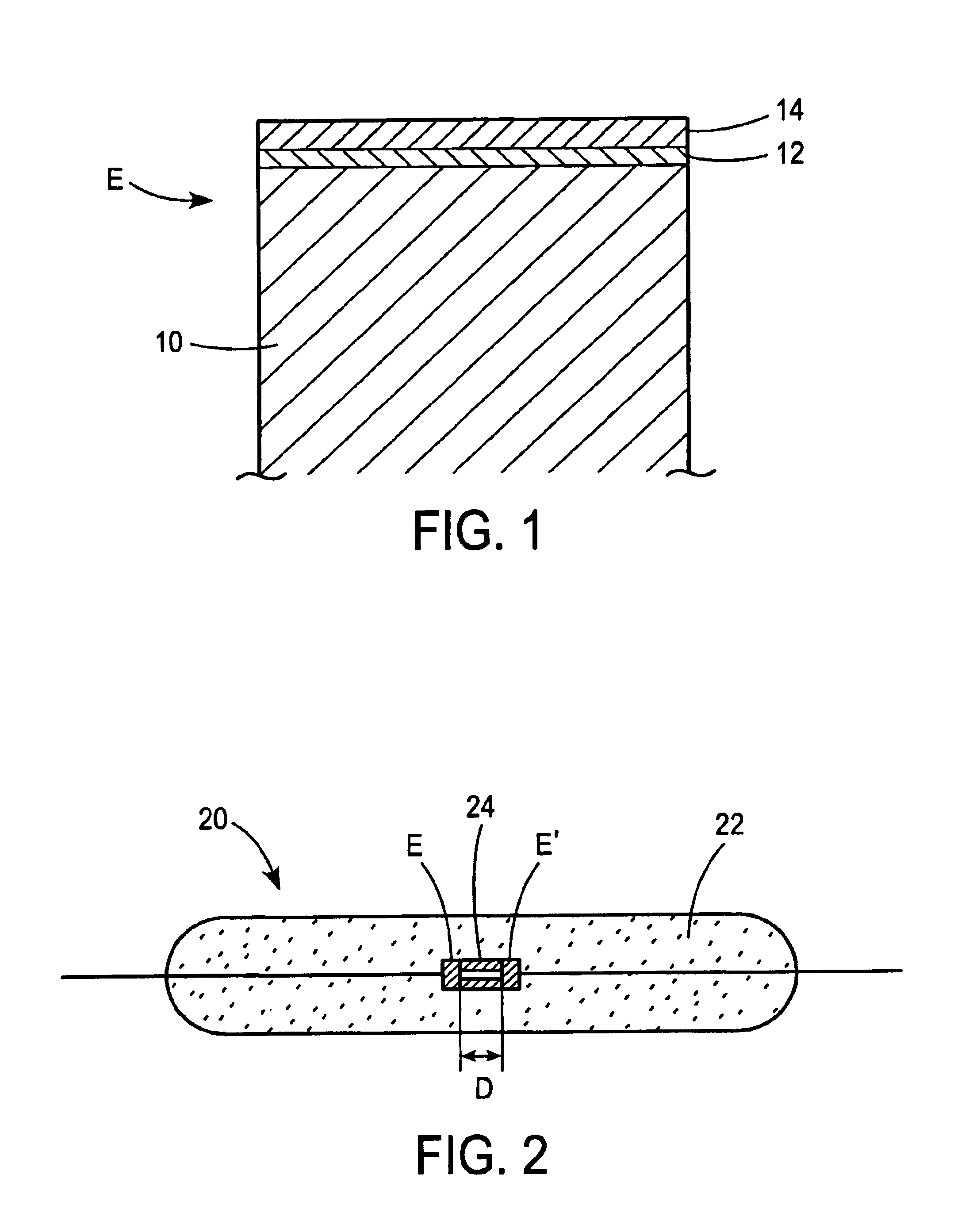 Coated electrode with enhanced electron emission and ignition characteristics