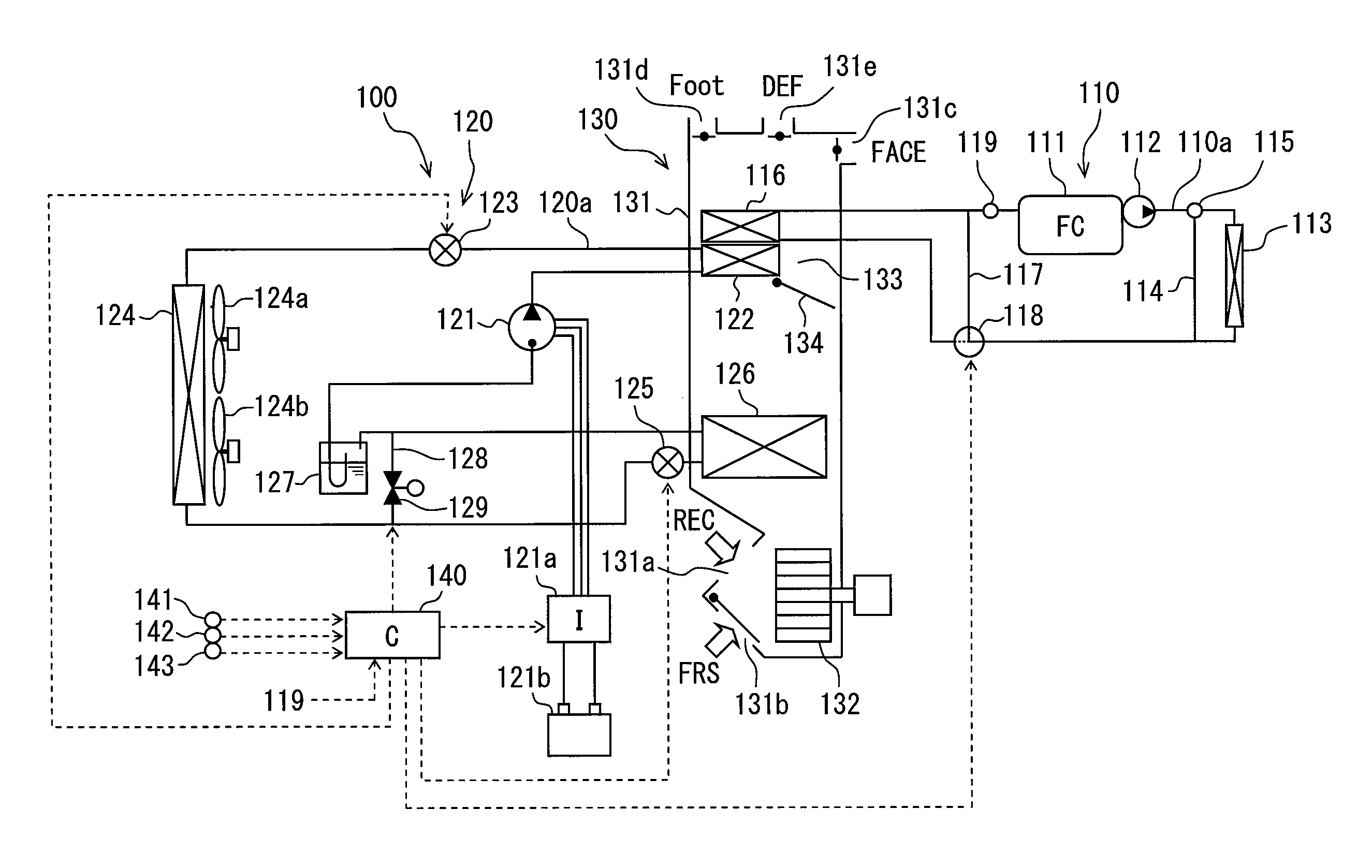 Air conditioner for vehicle