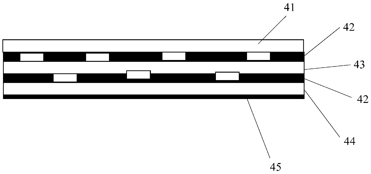 Camera module structure and electronic equipment