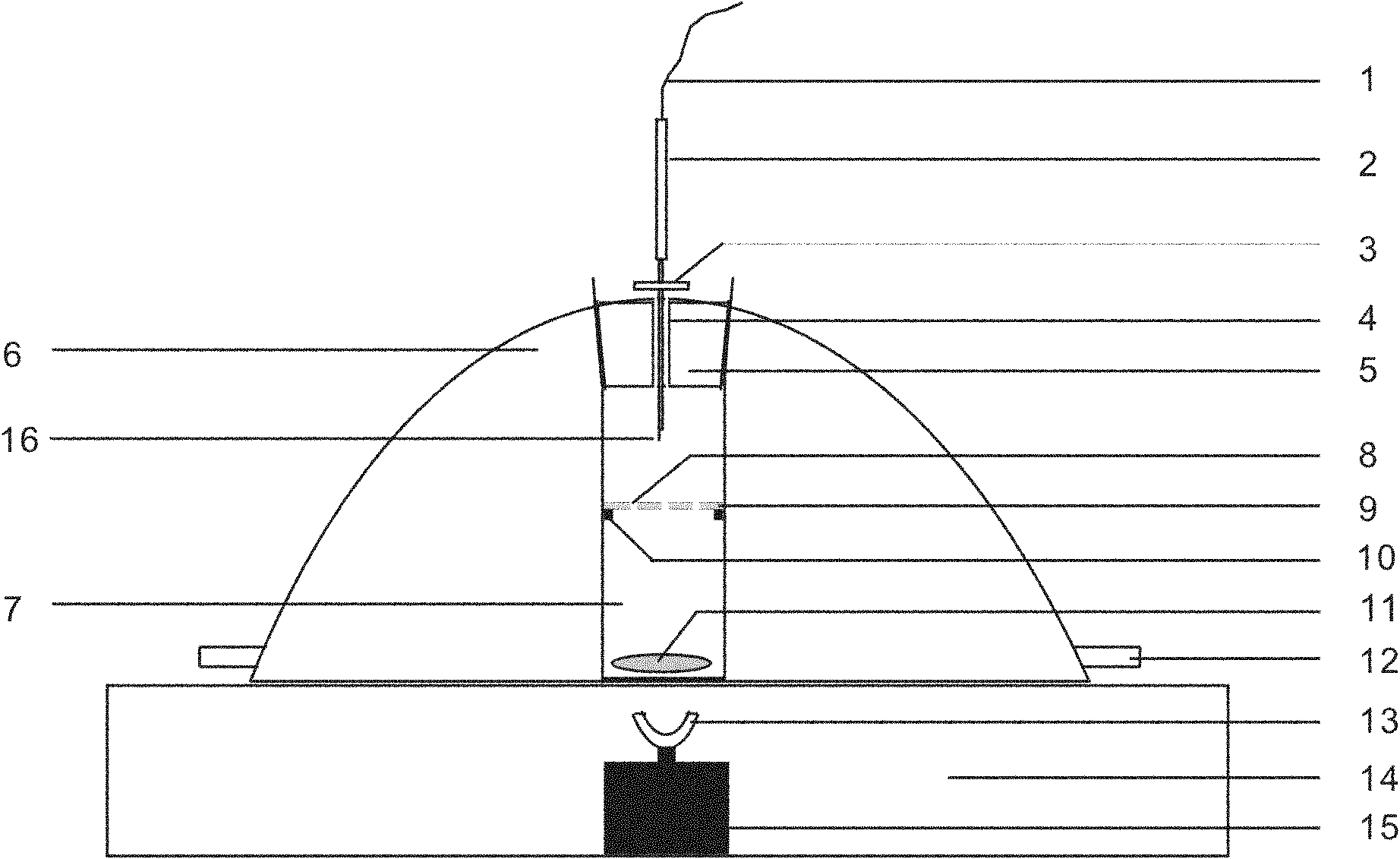 Device and method for measuring respiration of microbes