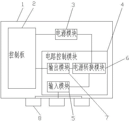 External-power-supply-type remote controller