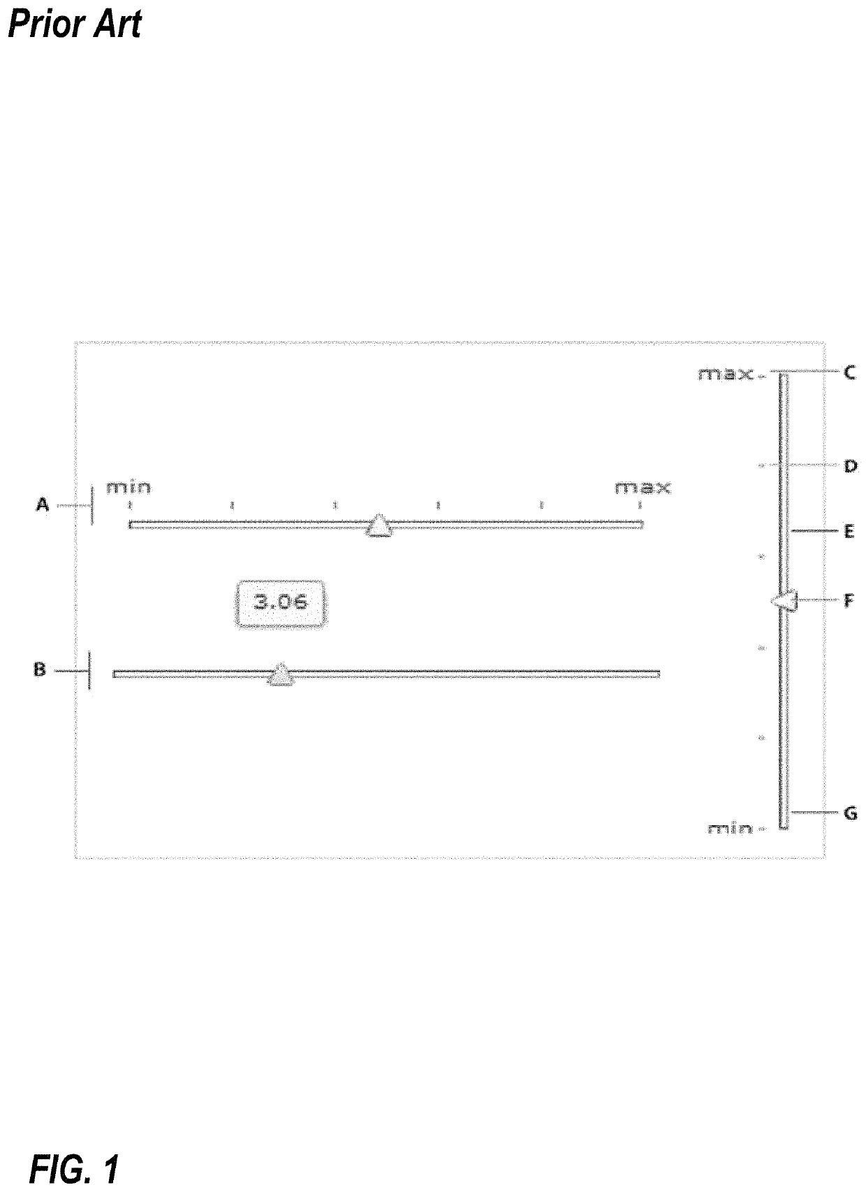 Macro/micro control user interface element