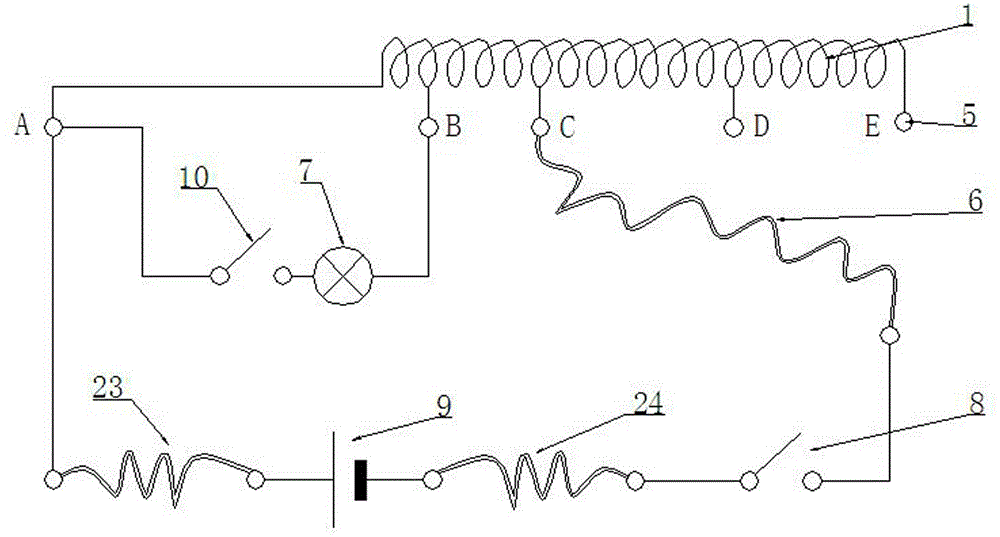 A kind of regeneration device and regeneration method of lead storage battery