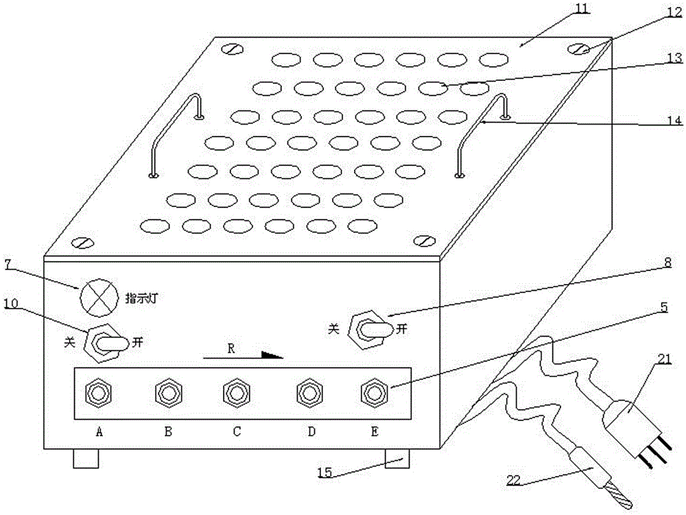 A kind of regeneration device and regeneration method of lead storage battery