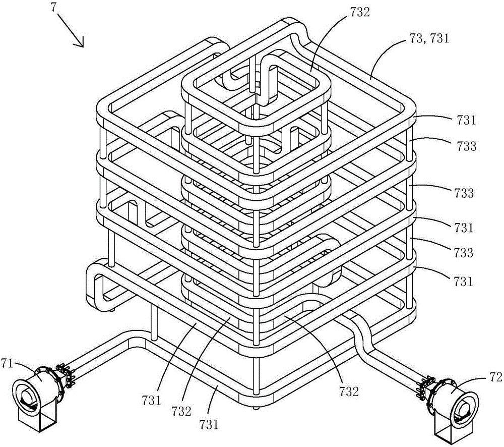 Ventilation and heat exchange system for granary