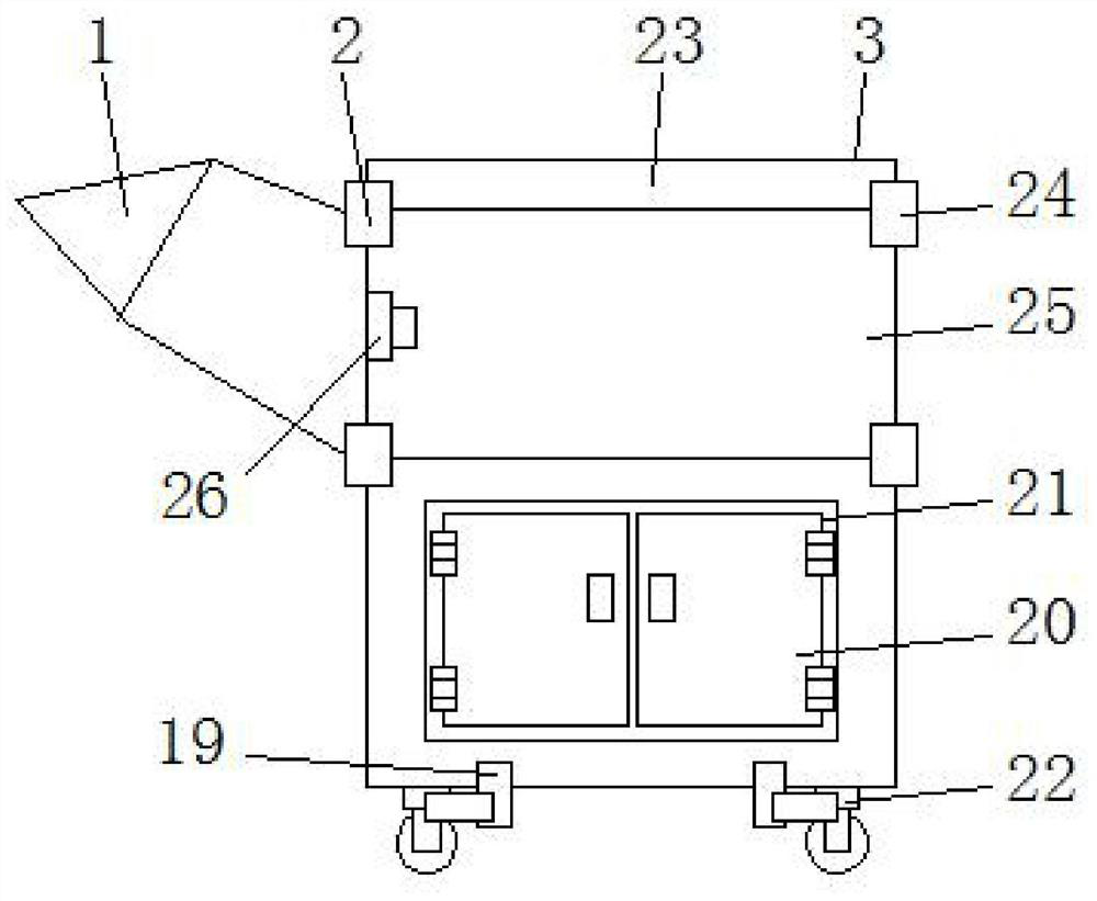 A pasture crushing device for animal husbandry