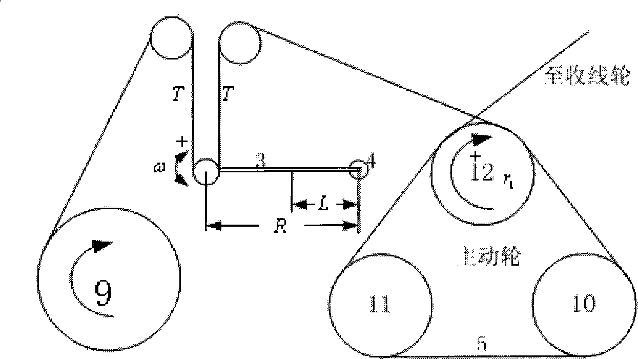 Velocity synchronous self-adapting reversed control method for multi-motor system of IC material linear cutting machine