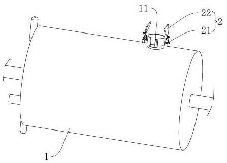 Ignition chamber of quartz diffusion furnace