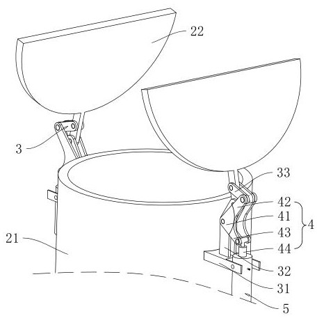 Ignition chamber of quartz diffusion furnace