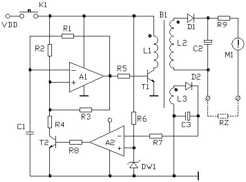 Electronic megohmmeter