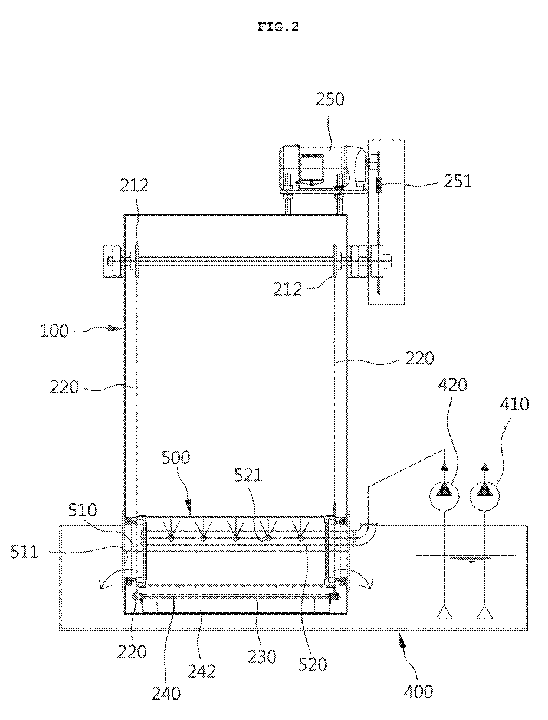 Conveyer apparatus for discharging chips