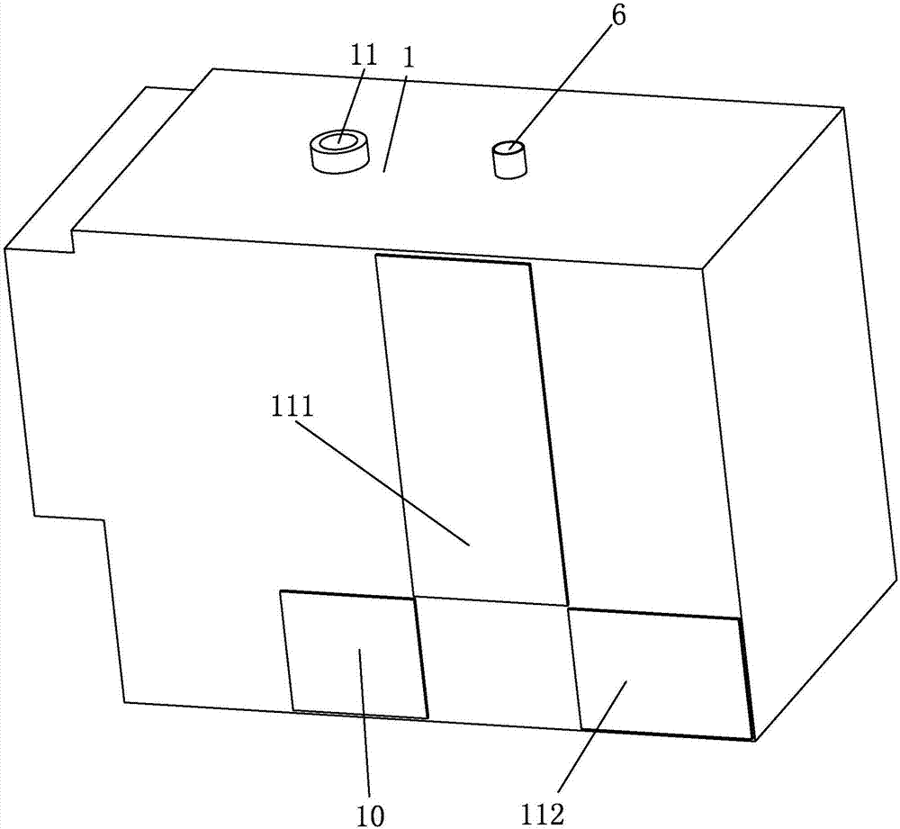 Domestic sewage treatment device