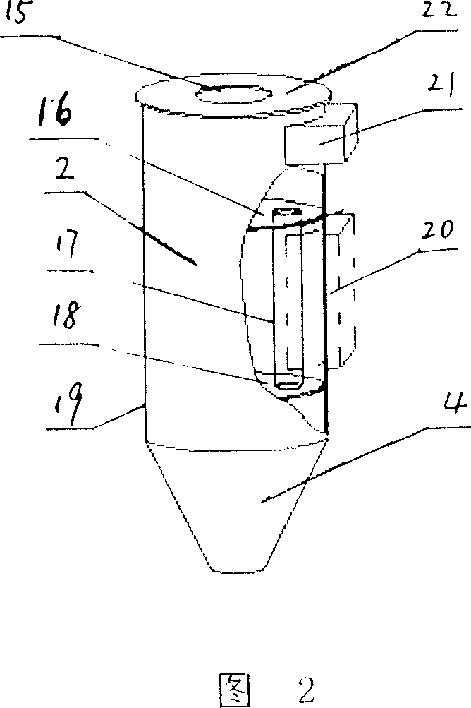 Experiment system for superhigh temperature bag duster