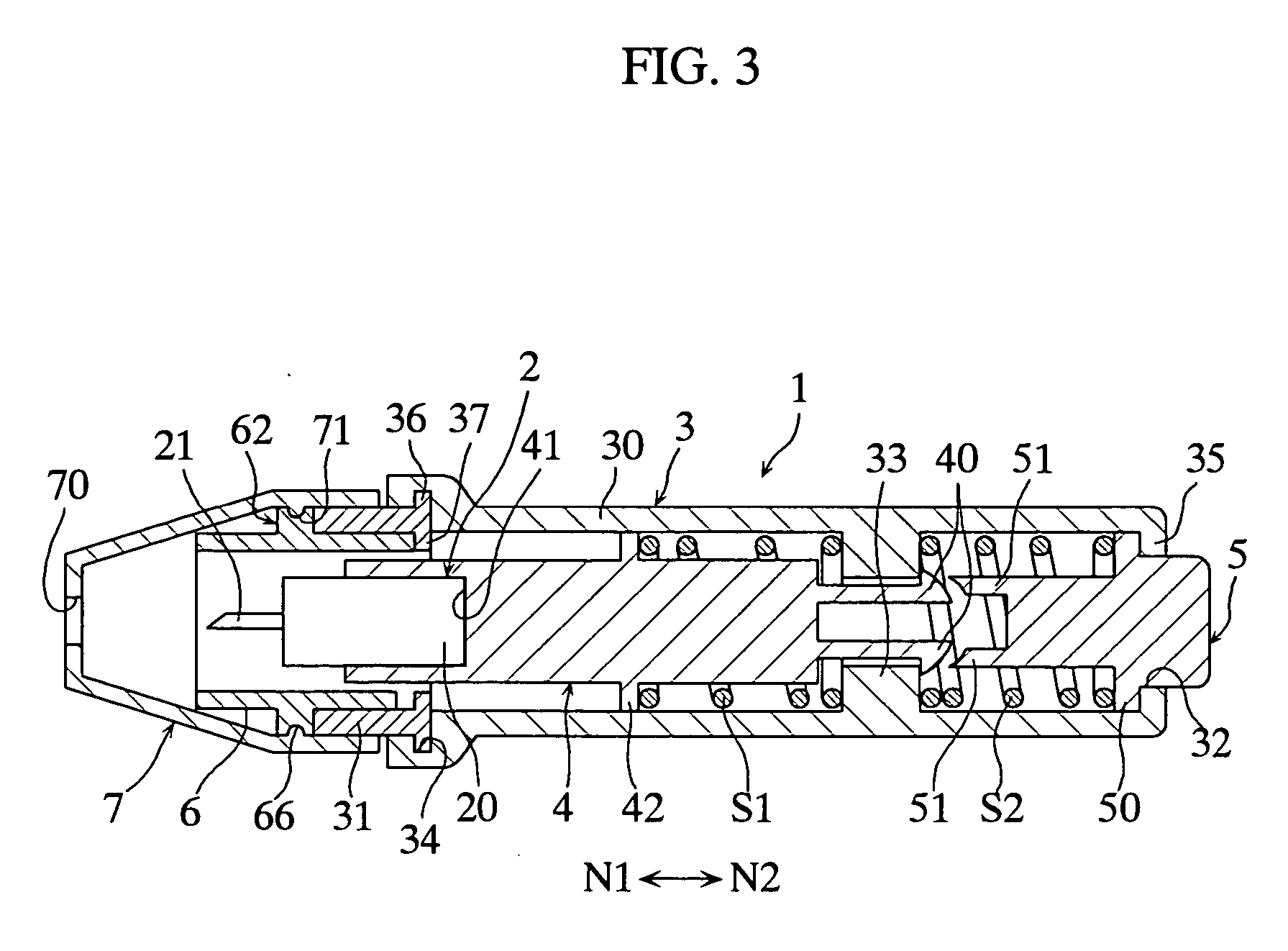 Inssertion depth-adjustable needle insertion device