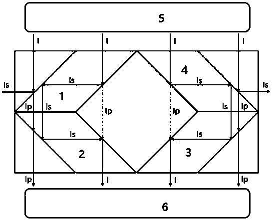 Vehicle A column invisible imaging structure