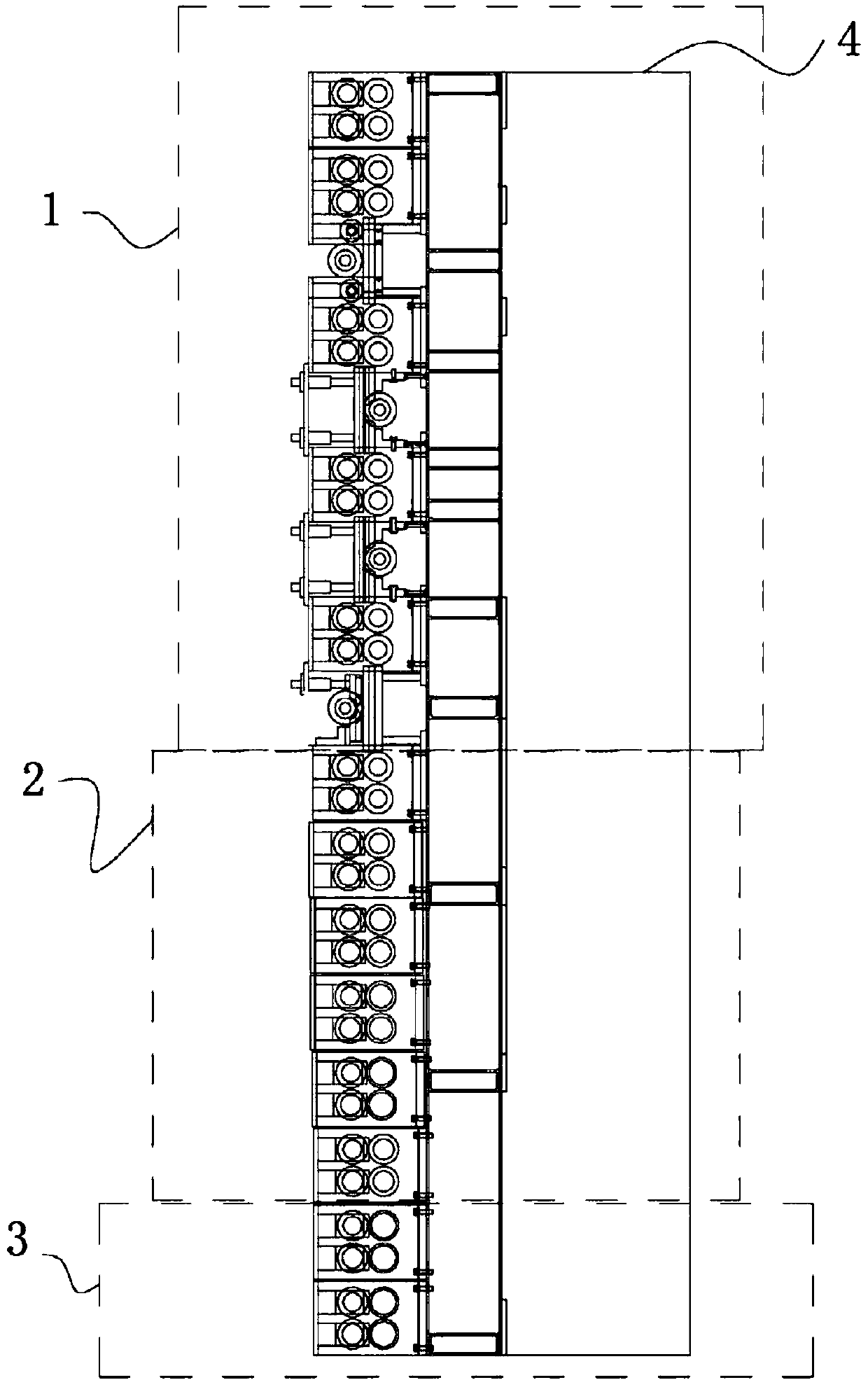 Bamboo unfolding device