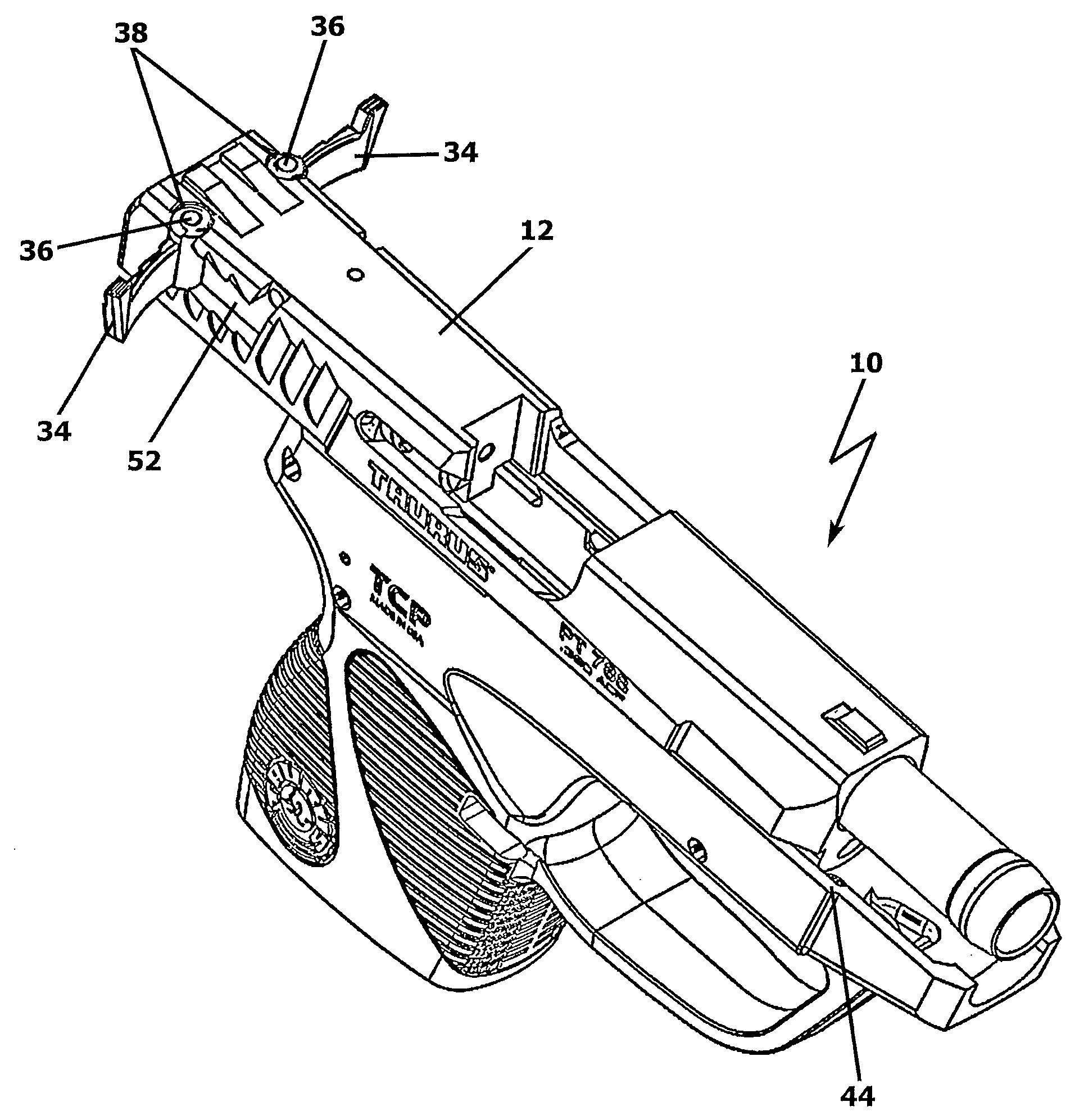 Extendable slide member for pistol slide