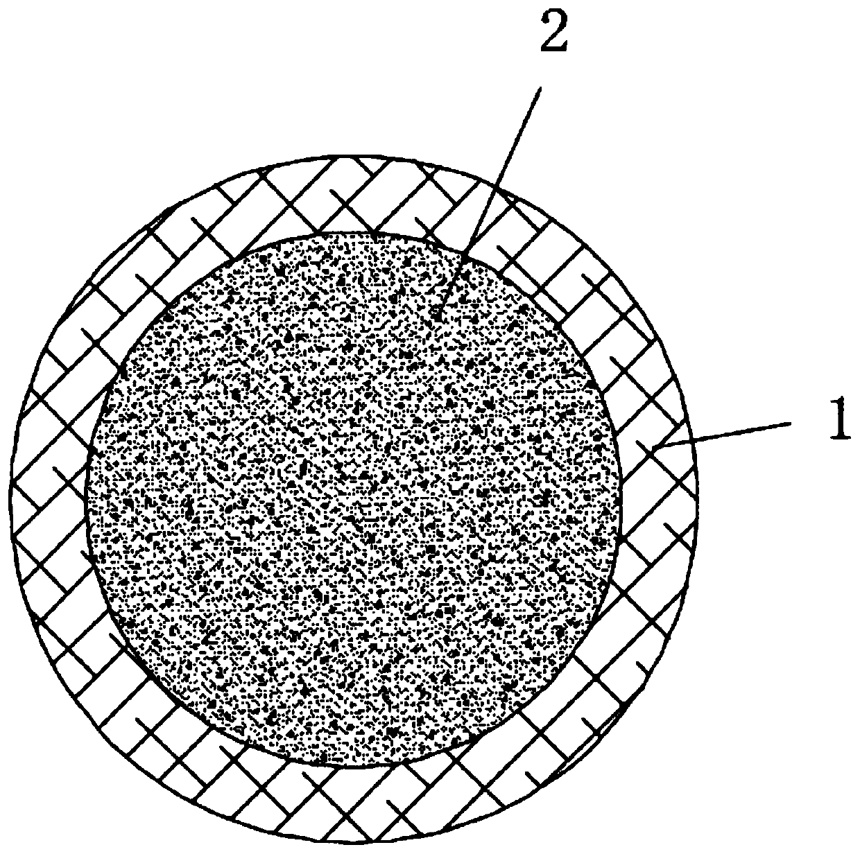 Toy steel ball and preparation method thereof