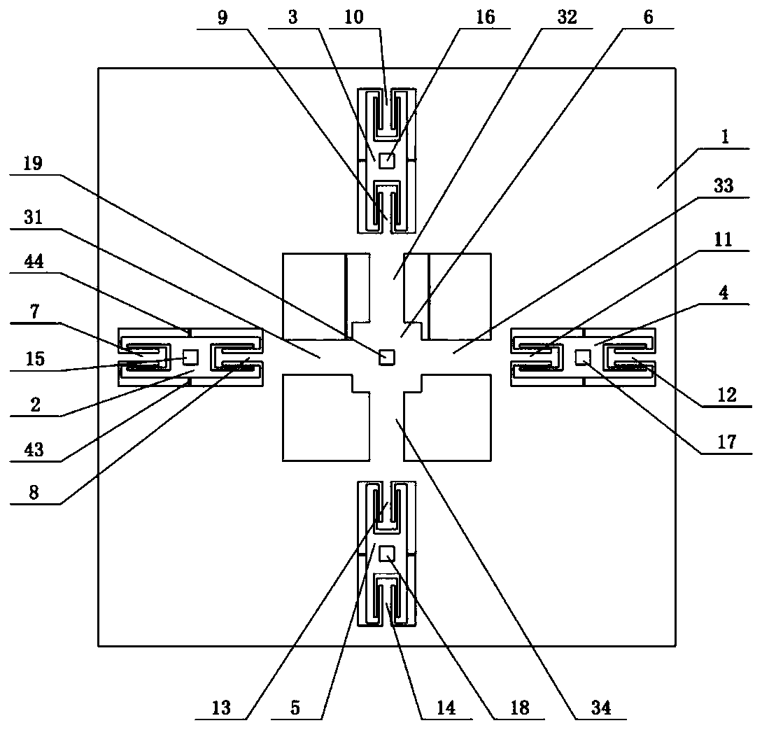 Triaxial accelerometer device for tunnel magnetic resistance detection