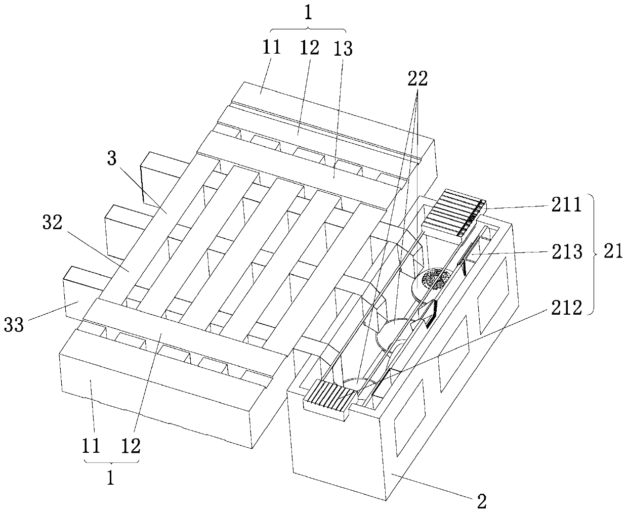 Intelligent dish-frying system