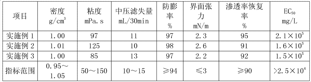 Double protection type perforation fluid