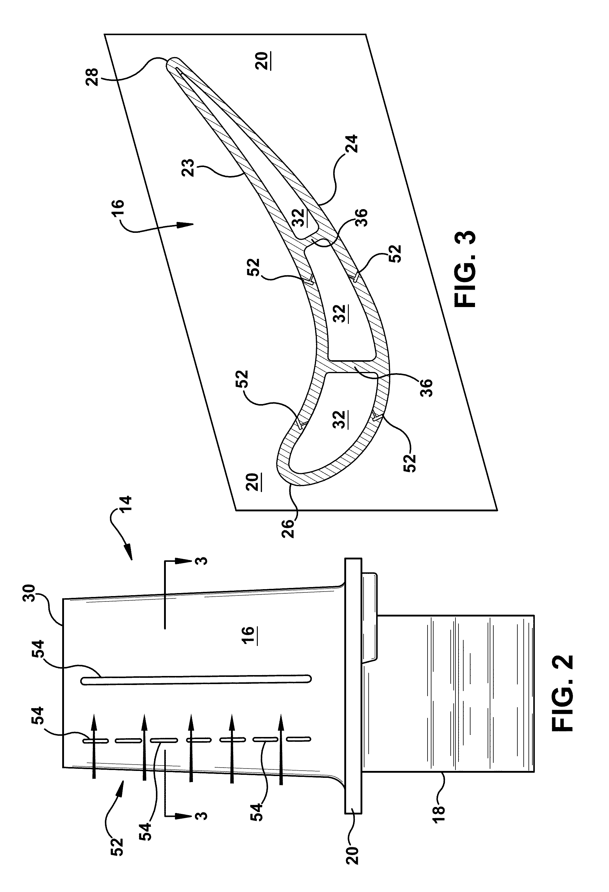 Metered cooling slots for turbine blades