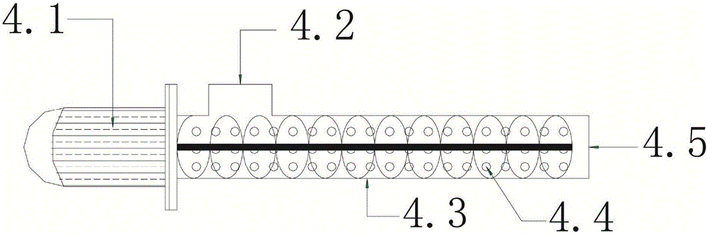 Energy-saving waste water recycling and hot water constant-temperature supplying system