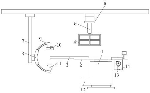 Precise radiography system based on cancer treatment and radiography method thereof