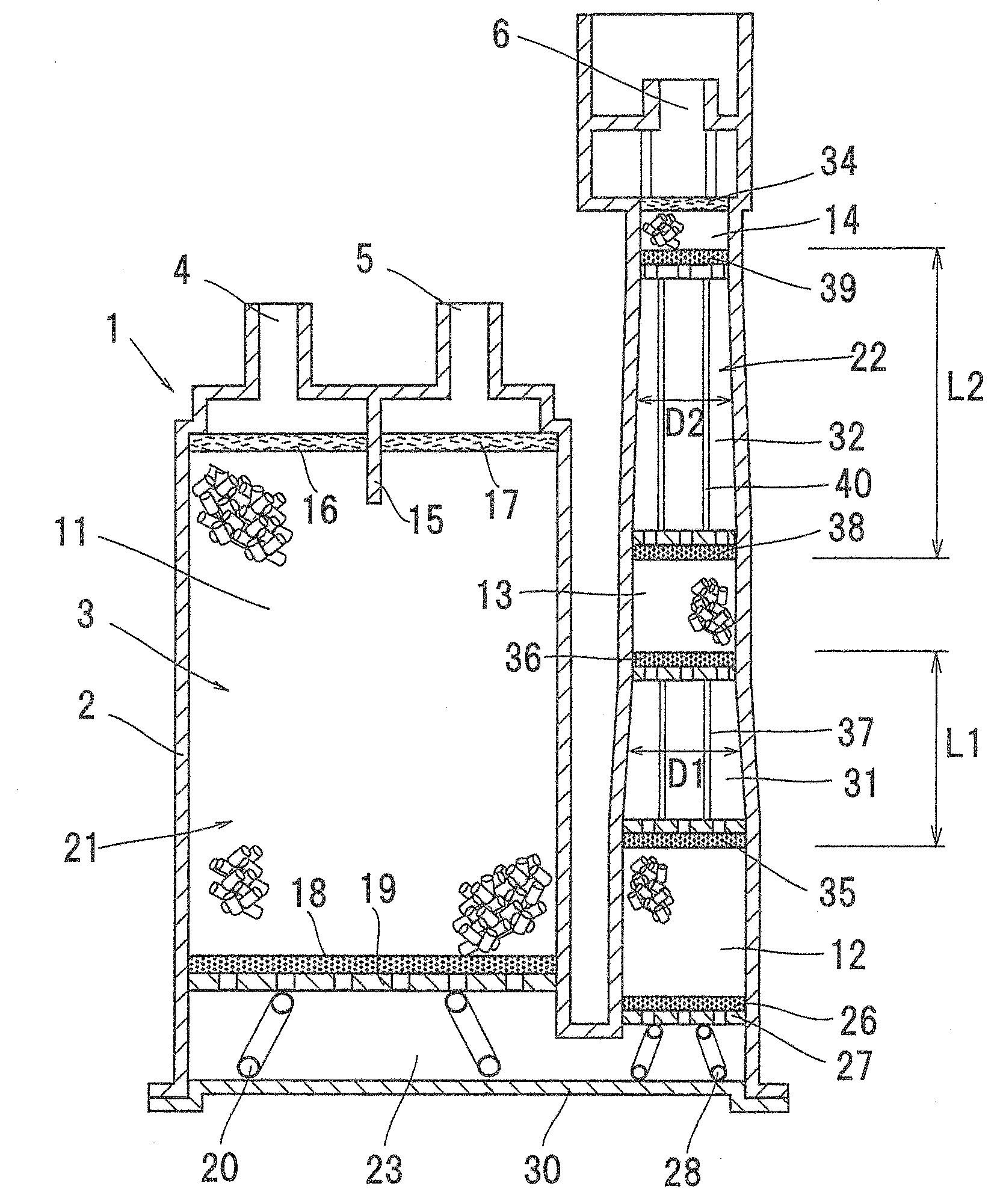 Fuel vapor processing apparatus