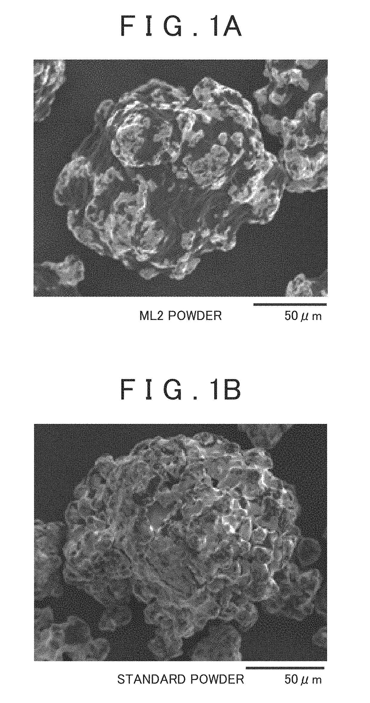 Powder for molding, lubricant-concentrated powder and method for producing metal member