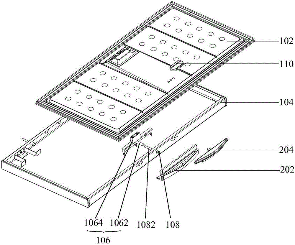 Door body and refrigerator