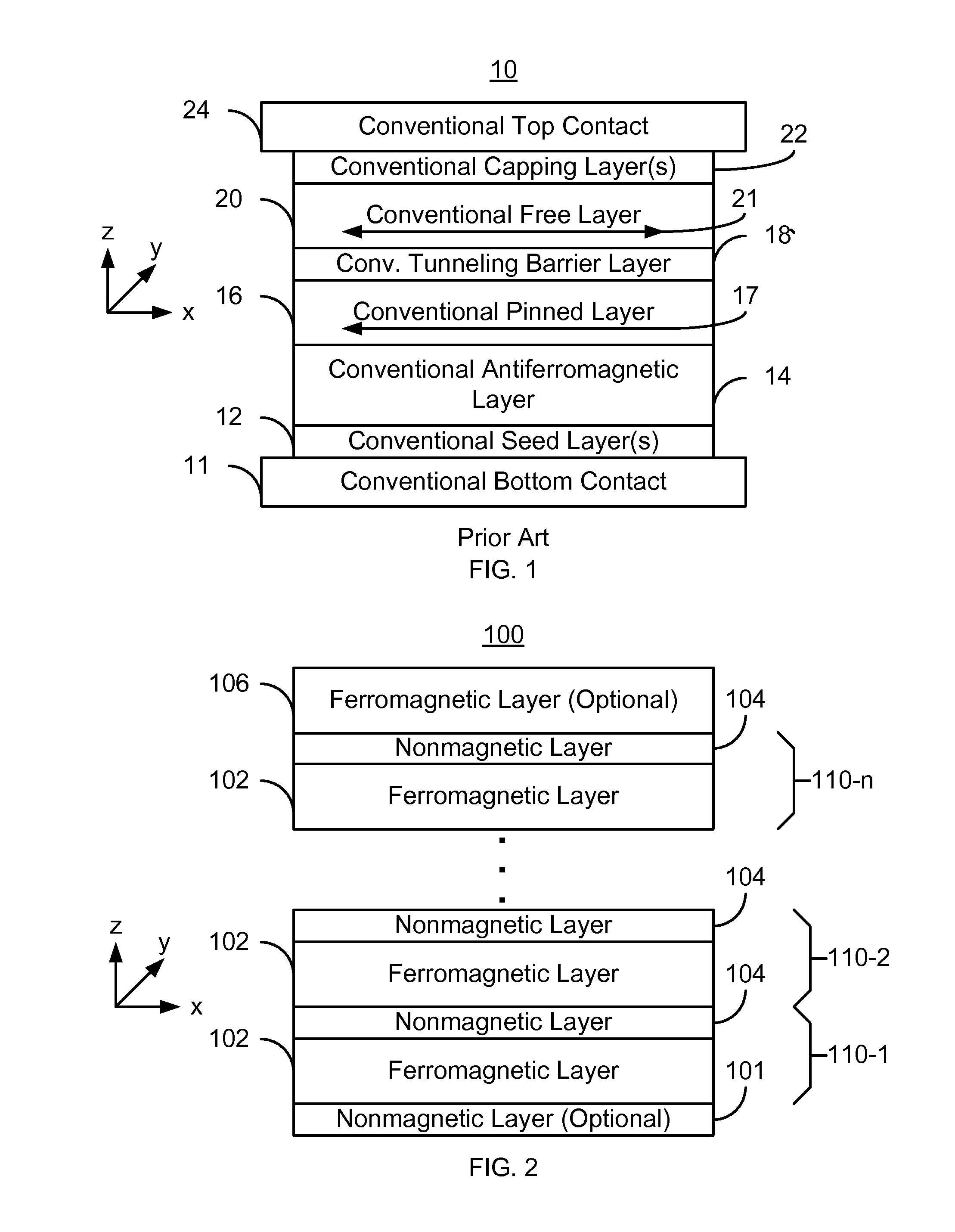 Magnetic tunneling junction elements having magnetic substructures(s) with a perpendicular anisotropy and memories using such magnetic elements