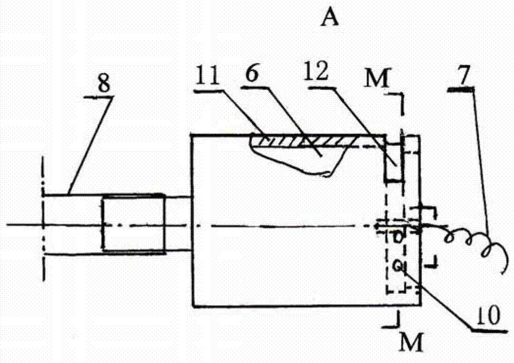 Pulse beat sound externally-played type mercury column sphygmomanometer