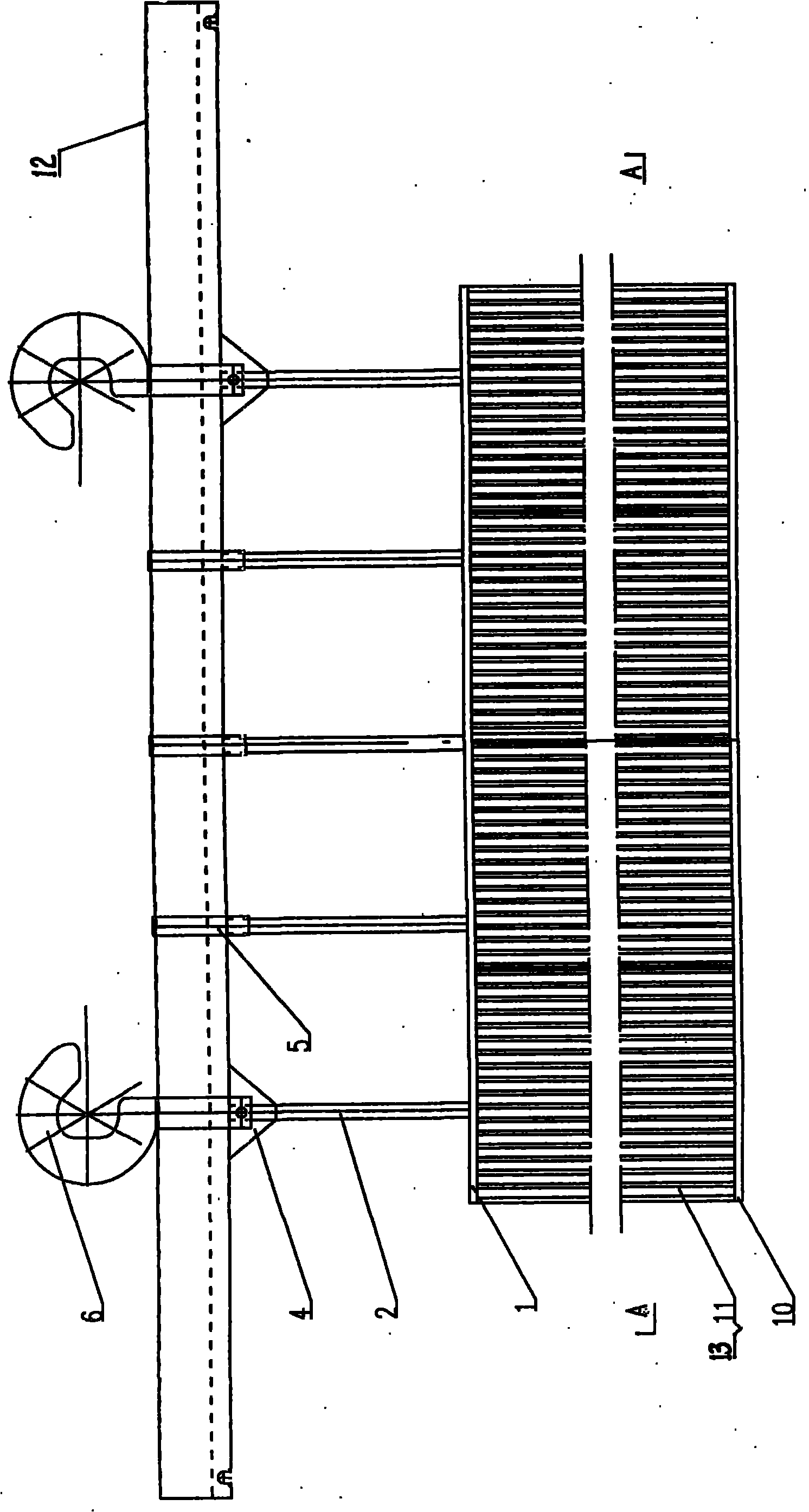 Titanium alloy anode material for electrolyzing manganese dioxide and titanium alloy anode made of same