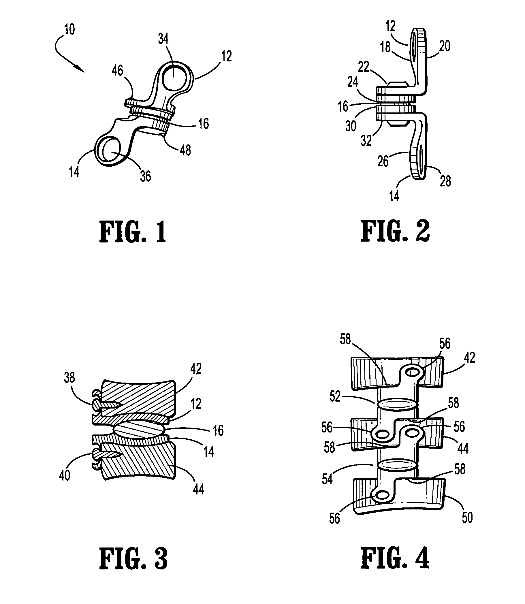 Cervical motion preservation device