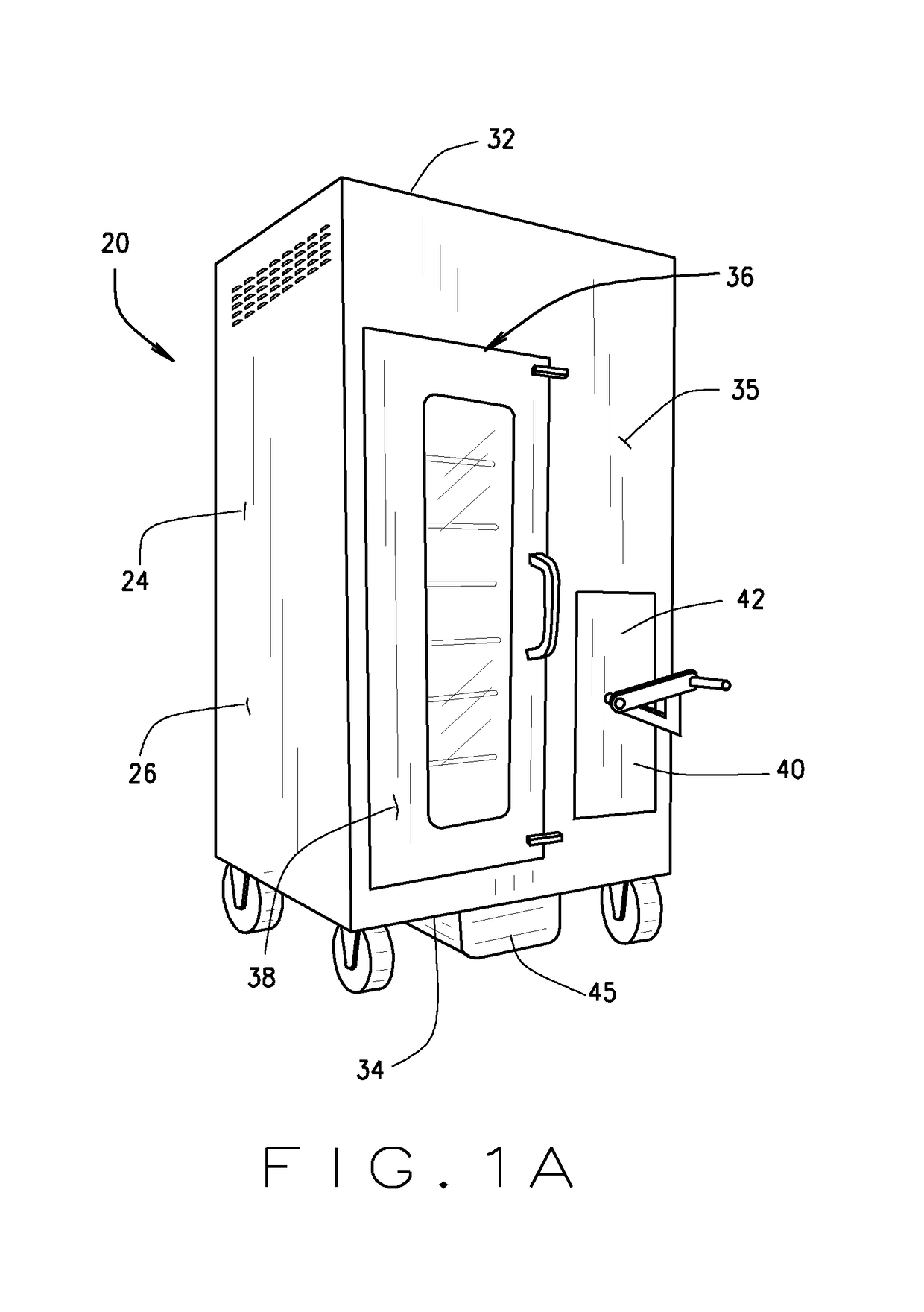 Smoker oven with improved air flow